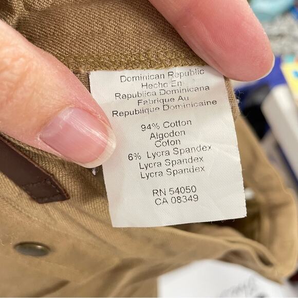 Lauren Ralph Lauren Tan High Rise Straight Leg Trouser Pants 12P Dark Academia - Picture 12 of 14